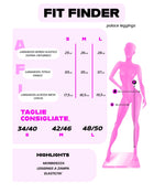 Palace Leggings Push Up - Grigio