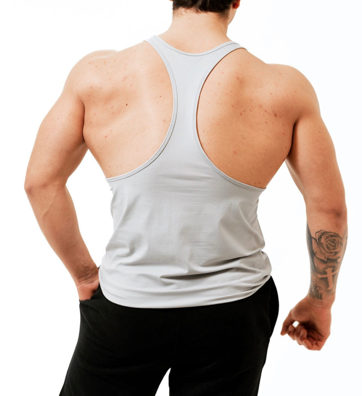 Canotta Rounded Uomo - Grigio