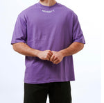 T-shirt Oversize Gymbro - Viola