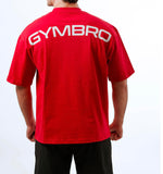 T-shirt Oversize Gymbro - Rosso