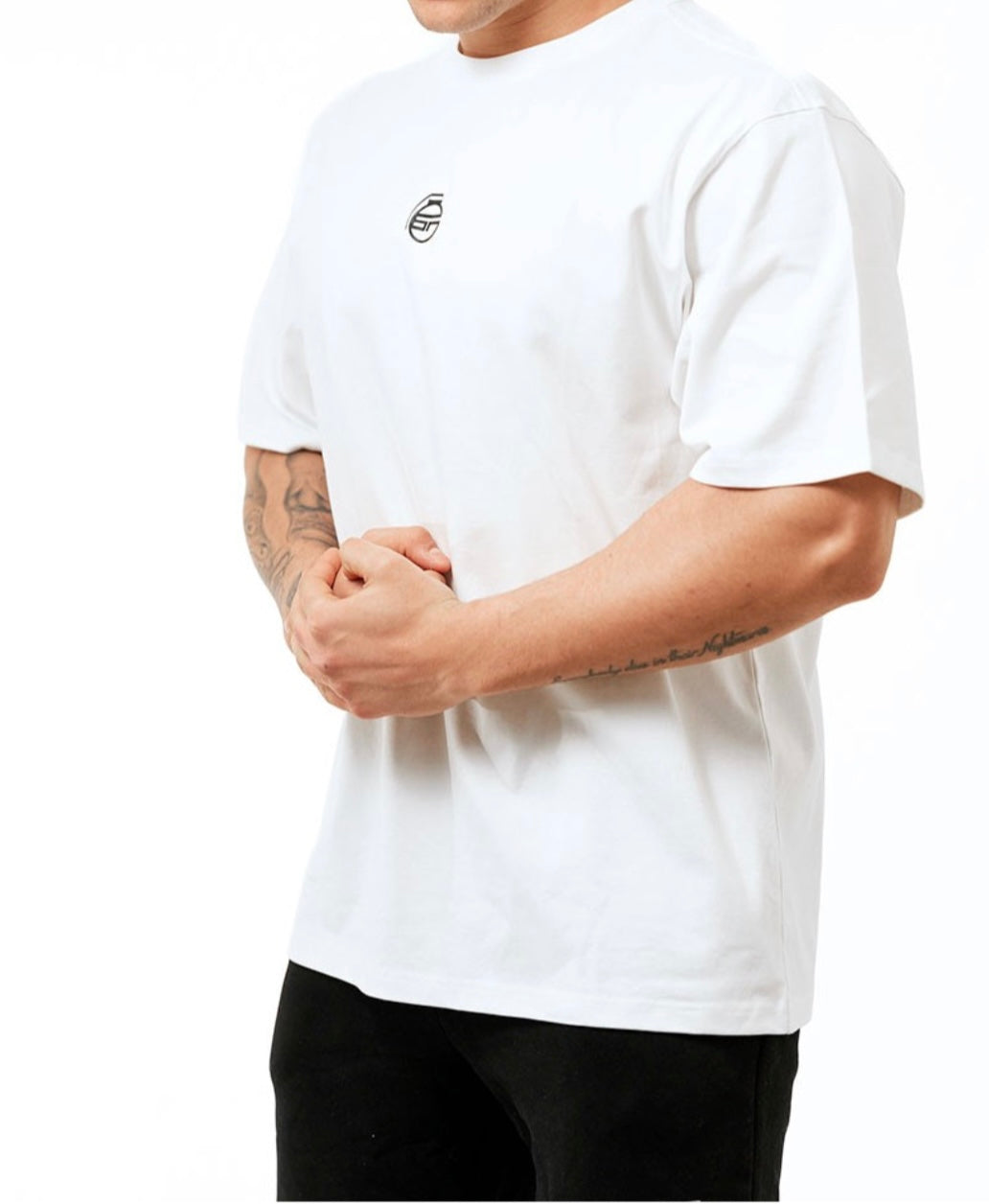 T-shirt Oversize Echo - Bianco