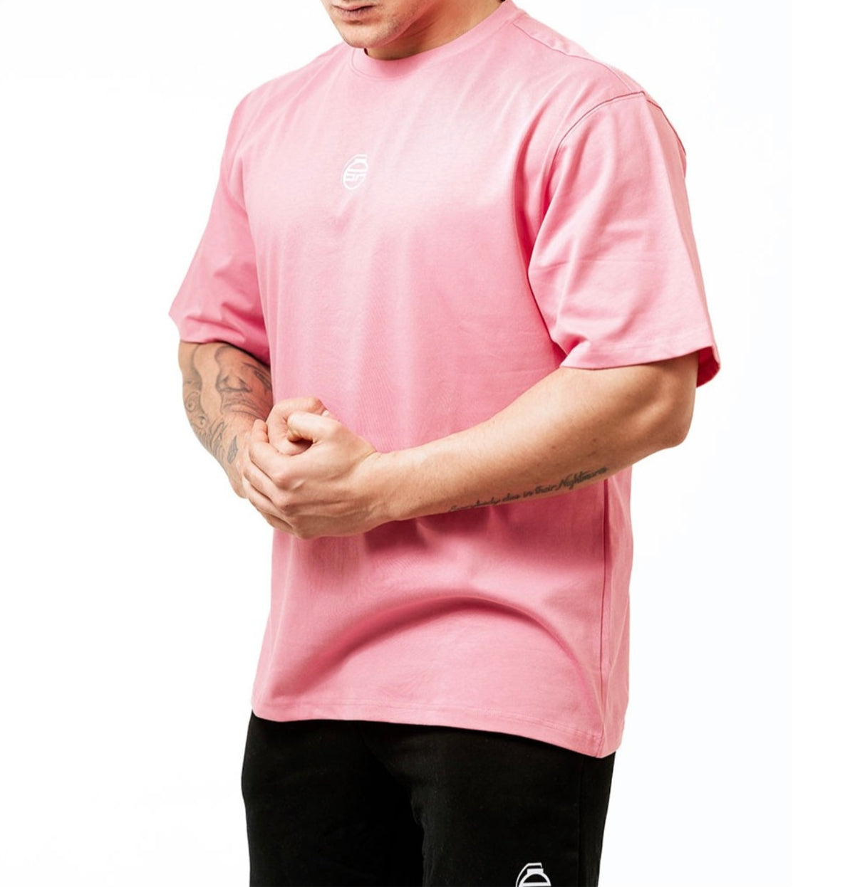 T-shirt Oversize Echo - Rosa